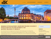 Tablet Screenshot of iek-berlin.de